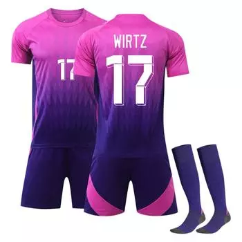 2425Выездные трикотажные изделия сборной Англии, комплект спортивной формы, комплект футбольного тренировочного костюма L