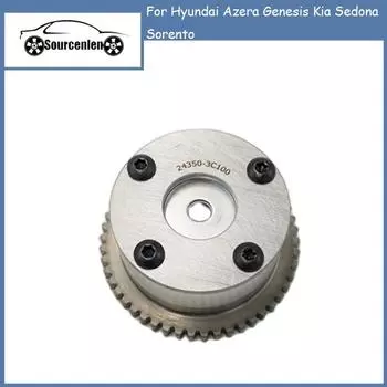 243503C100 Шестерня впускного распределительного вала для Hyundai Azera Genesis Kia Sedona Sorento Шестерня впускного фазового регулятора 24350-3C100