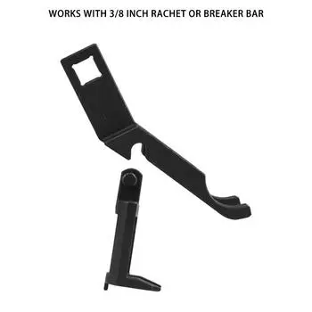 24434 Устройство для сжатия пружин клапанов для двигателей Ford с 2 клапанами, инструмент для сжатия пружин клапанов для автомобилей Lincoln и Mercury с двигателями 2V V8 чёрный