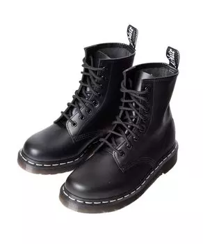 24758001 1460 White Stitch 8 Hole Boots BLACK [Dr. Martens] [Item] чёрный