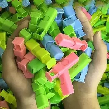24/1 шт. зажимы для запечатывания пищевых продуктов, многоразовые зажимы для пакетов для хранения хлеба, зажимы для пакетов для закусок, пружинный зажим, бытовые кухонные гаджеты