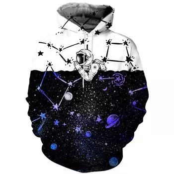 24/25 Y2K смешная 3D-печать Математическая формула толстовки унисекс Математическая формула напечатанный размер толстовки S