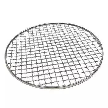 24/26 см круглая сетка для барбекю из нержавеющей стали решетка для барбекю сетка для кемпинга пикника стойка для еды гриль для барбекю кухонный инструмент аксессуары A