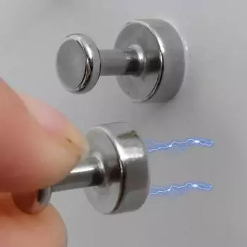 24/2 шт. неодимовые магнитные кнопки присоска сильный магнит канцелярская кнопка для холодильника белая доска кухня офис магниты крючок