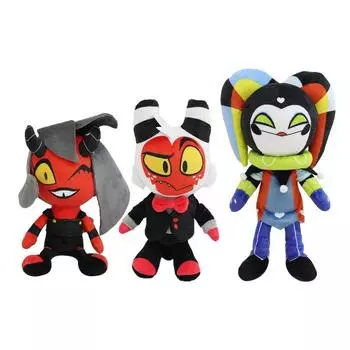 24-32 см HELLUVA BOSS EXES AND OOHS анимированные периферийные мягкие плюшевые игрушки куклы для детей игрушки подарки на день рождения куклы болюс