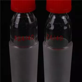 24/40 Адаптер для стеклянного термометра с резьбовым соединением для заземления Лабораторные принадлежности