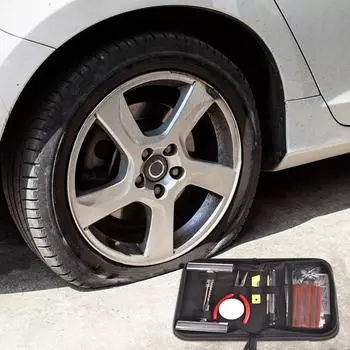 24/46/62 комплекта быстрой первой помощи тканевая сумка инструмент для ремонта шин автомобиль мотоцикл электромобиль вакуумный комплект для ремонта шин