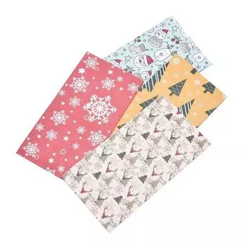 24/48 шт. Рождественский подарочный пакет, крафт-бумажные пакеты, Санта-Клаус, снеговик, рождественская вечеринка, конфетный пакет, печенье, рождественская упаковка, пакет, оберточный мешок