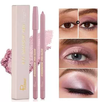 24 цвета блестящие тени для век карандаш водостойкие матовые гладкие тени для век карандаш для подводки глаз инструмент для макияжа глаз