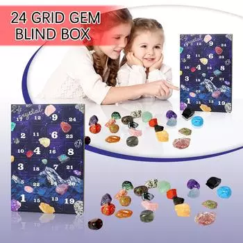 24-дневный адвент-календарь для мальчиков и девочек - портативная коллекция сюрпризов, уникальная научная, календарь обратного отсчета в коробке для детей, девочек и мальчиков