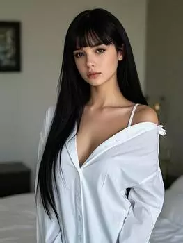 24 дюйма Длинный прямой черный парик для женщин и девочек, подходит для ежедневного использования, натуральный и реалистичный парик