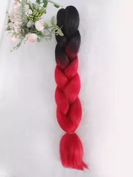 24 дюйма, объемные плетеные волосы, синтетические градиентные косы для наращивания крючком 24inch