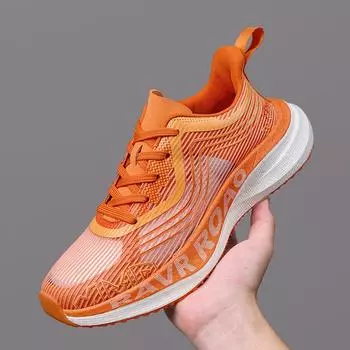 24 Four Seasons Flying Weaving Breathable Casual Sports Running Shoes Tide 350 Popcorn Coconut Shoes Lightweight Outdoor Men s Shoes 38