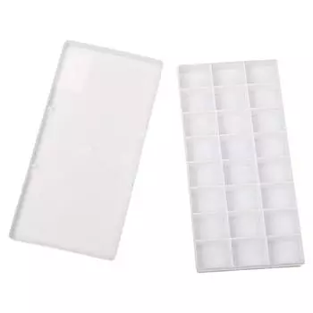 24 Grids Kid Art Acrylic Painting Gouache Color Palette Painting Supplies Watercolor Grid Drawing