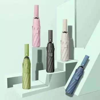 24 К Двойные Кости Большой Зонт Мужской Женский Ветрозащитный Компактный Зонт Автоматический Складной Бизнес Роскошный Зонт От Солнца Дождя Путешествия