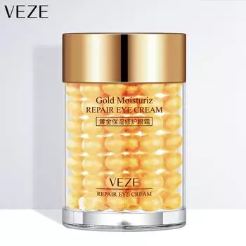 24-каратный золотой крем для глаз, увлажняющий, против отечности, против морщин, для удаления темных кругов, против старения, для женщин, для ухода за глазами золотой