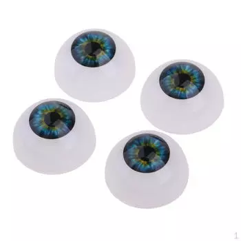 24 мм акриловые глазные яблоки кукла для новорожденных DIY синий