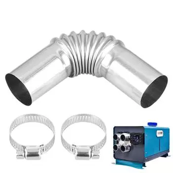 24 мм автомобильный обогреватель воздуховод воздуховод соединитель коленчатый патрубок выпускной трубы выхлопной соединитель для Webastos Eberspaechers стояночный обогреватель CN