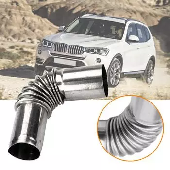 24 мм колено трубы воздушный стояночный обогреватель выхлопная труба соединитель с зажимом лодочный обогреватель запасная часть автомобильные детали отопления для Webasto серебряный