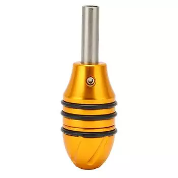 24 мм противоскользящий держатель для картриджа для татуировки из алюминиевого сплава, трубка для картриджа для татуировки, аксессуары для татуировки, золото золотистый