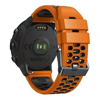 24 мм силиконовый ремешок для Suunto 9 Baro 7 D5 Spartan Sport Wrist HR Smart Watch Band дышащий браслет наручный ремешок для часов 24mm