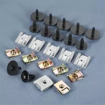 24 Монтажных зажима для крепления крышки крыла двигателя автомобиля для Mercedes E-Class W211