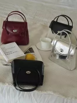 24 новых простых и универсальных холщовых сумок из коровьей кожи, женская сумка через плечо, модная кожаная сумка 21x8x16.5cm бездна