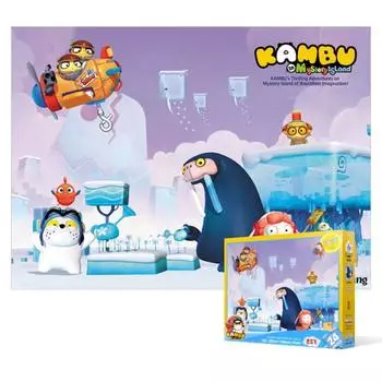 24-piece jigsaw puzzle / Kambu - Ice Free Village (Floor), popular Korean puzzle