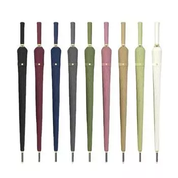 24-реберный зонт с длинной ручкой, качественный зонт от дождя и ветра, дорожные зонты, автоматический зонт для улицы