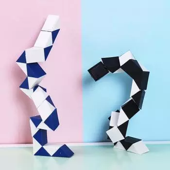 24-секционная головоломка, складная волшебная линейка, детский складной деформационный магический куб