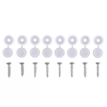 24 шт. 304 нержавеющая сталь винты и колпачки для номерного знака крепления номерного знака автомобиля винты и колпачки комплект для крепления номерного знака автомобиля StyleA