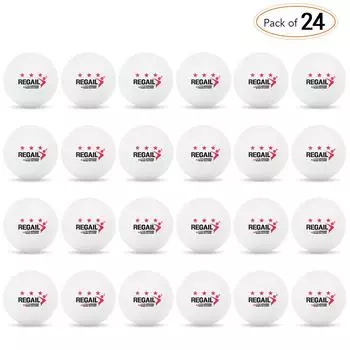 24 шт., 3 звезды, 40 мм, мячи для настольного тенниса, мячи для пинг-понга, любительские мячи для продвинутых тренировок, тренировочные мячи зелёный