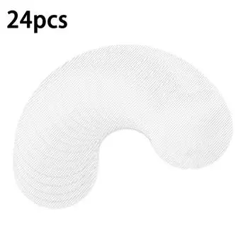 24 шт., 8 см, противоскользящие наклейки, наклейка для ванны, душа, клейкая наклейка для ванной, ступни для ванны, наклейки, пол, круглая форма, противоскользящая наклейка 24PCS/Set прозрачный