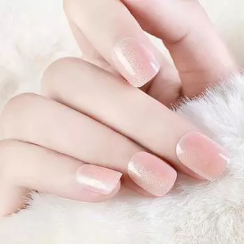 24 шт., экологически чистые, износостойкие, из АБС-пластика, носимые многоразовые насадки для ногтей для свиданий 6