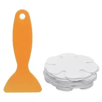 24 шт. Цветочная противоскользящая наклейка для душа со скребком, водонепроницаемая прозрачная наклейка для ванны