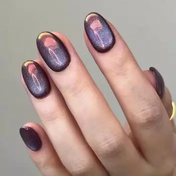 24 шт. Дизайн ногтей кошачий глаз ноготь часть Wear Nail Feeling Fake Nail короткий короткий ноготь часть