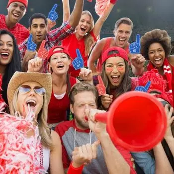 24 шт./компл., игрушки на пальчики из пенопласта, веер, красочные кроватки для мальчиков и девочек, подарок на день Святого Валентина, вечерние сувениры, игрушки, забавный реквизит для фотосессии синий