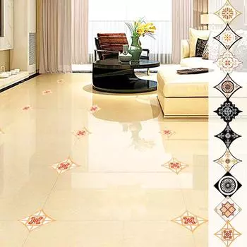 24 шт./компл. Наклейки на швы в винтажном стиле, износостойкие, художественные, диагональные, ПВХ, водонепроницаемые, для домашнего декора, самоклеящиеся наклейки на стену, плитка