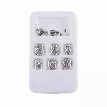 24 шт. Летние блестящие накладные ногти для женщин, искусственные ногти с полным покрытием