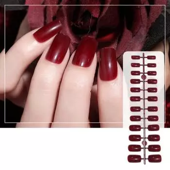 24 шт./лист патчи для дизайна ногтей с полным покрытием DIY дизайн многоразовый лак для ногтей искусственные советы 15