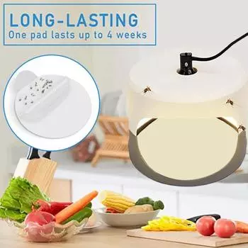 24 шт., ловушки для мух, липкие клеевые доски, сильная липкость, фруктовые мухи, комары, мотыльки, лампа от комаров, набор многоразовых липких подушечек 24PCS