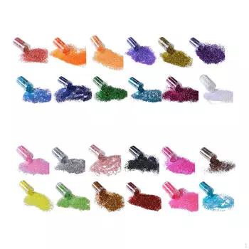 24 шт., массивные блестки, блестки для рукоделия, украшения для лица, искусство