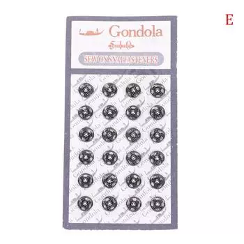 24 шт мини-пряжка для кукольной одежды Diy 1/6, невидимые швейные детали серебряный