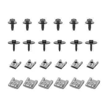 24 шт. Монтажные клипсы для защиты днища двигателя для Mercedes Benz W203 W204 W211