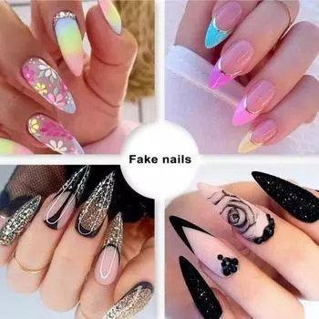 24 шт., наклейки для ногтей с каплями воды, долговечные удобные наклейки для ногтей, аксессуары для дизайна ногтей «сделай сам» матовый черный