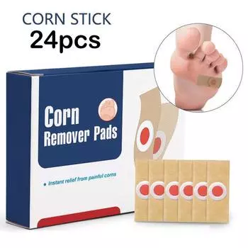 24 шт. наклейки для ухода за ногами безболезненные мозоли 24pcs