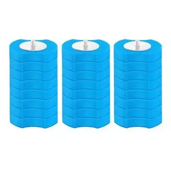 24 шт. одноразовая система очистки туалета одноразовая сменная насадка для туалета свежая сменная насадка для щетки для унитаза уборка ванной комнаты