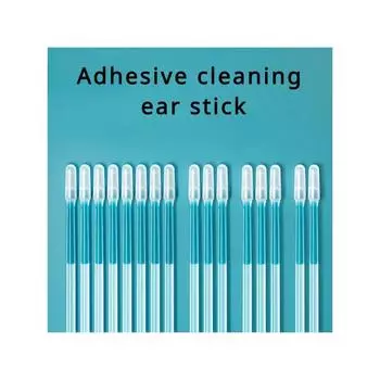 24 шт., палочка для ушей, инструмент для копания ушей, детская ложка для чистки ушей, ватная палочка, ватный тампон, ролик для ушей чистый