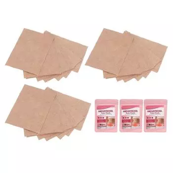 24 шт. Пластырь от менструальной боли 12 часов нагревания снятие спазмов безопасные травяные ингредиенты менструальный период