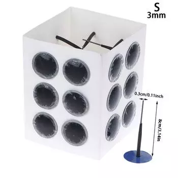 24 шт., пневматическая пленка для ногтей с грибами, автомобильная шина, холодная пленка для ремонта резиновых шин 3mm